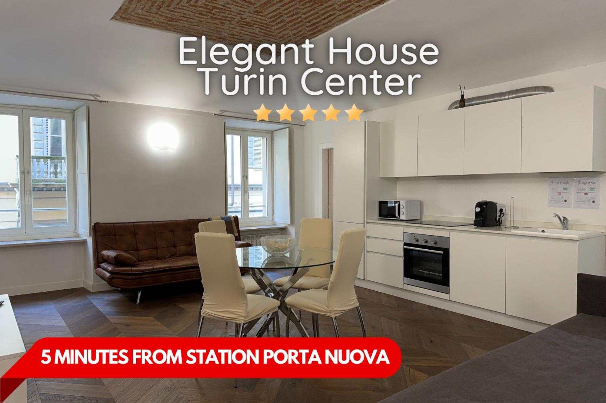 Apartamento 5 Min Porta Nuova, In The Centre Of Turín Exterior foto